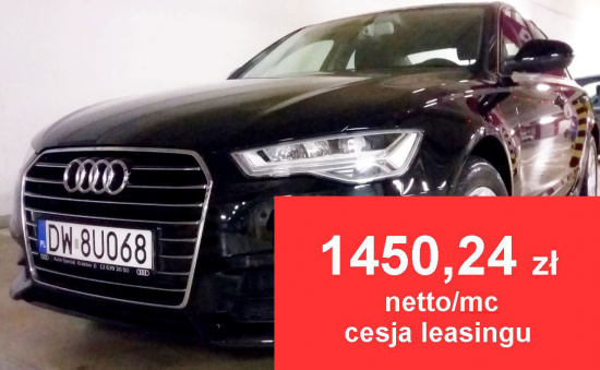 AUDI A6 2.0 TDI- CESJA LEASINGU -1450,24 zł netto/mc